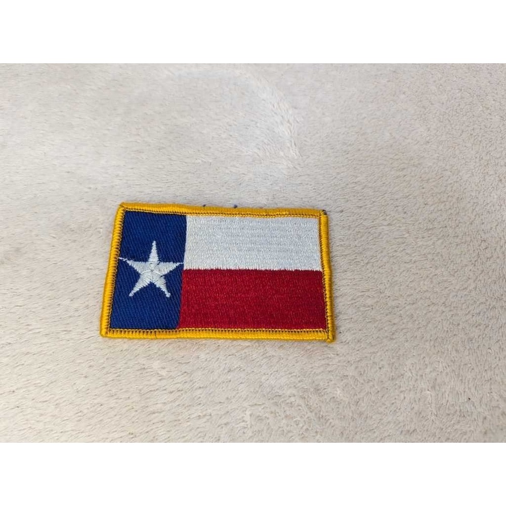 Texas Flag Embroidered Patch - Military Styleā Red White Blue Star USA